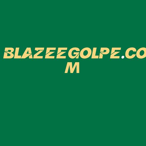 Logo da BLAZEEGOLPE